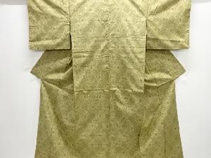 抽象模様織り出し西陣お召着物